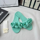 Camellia Flower One-Piece Shoes