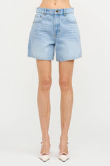Meghan Denim Mom Shorts
