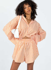 Boyfriend Shorts Orange
