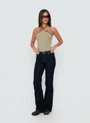 Aethoria Arrowneck Bodysuit Multi Stripe