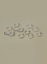 Delfine Earring Pack Silver