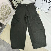 Cargo-Style Curved-Leg Rousers