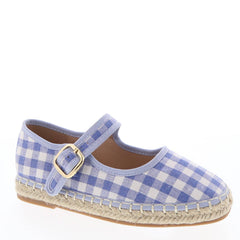 Gingham Mary-Jane Espadrille