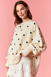 Classic Coast Polka Dot Top