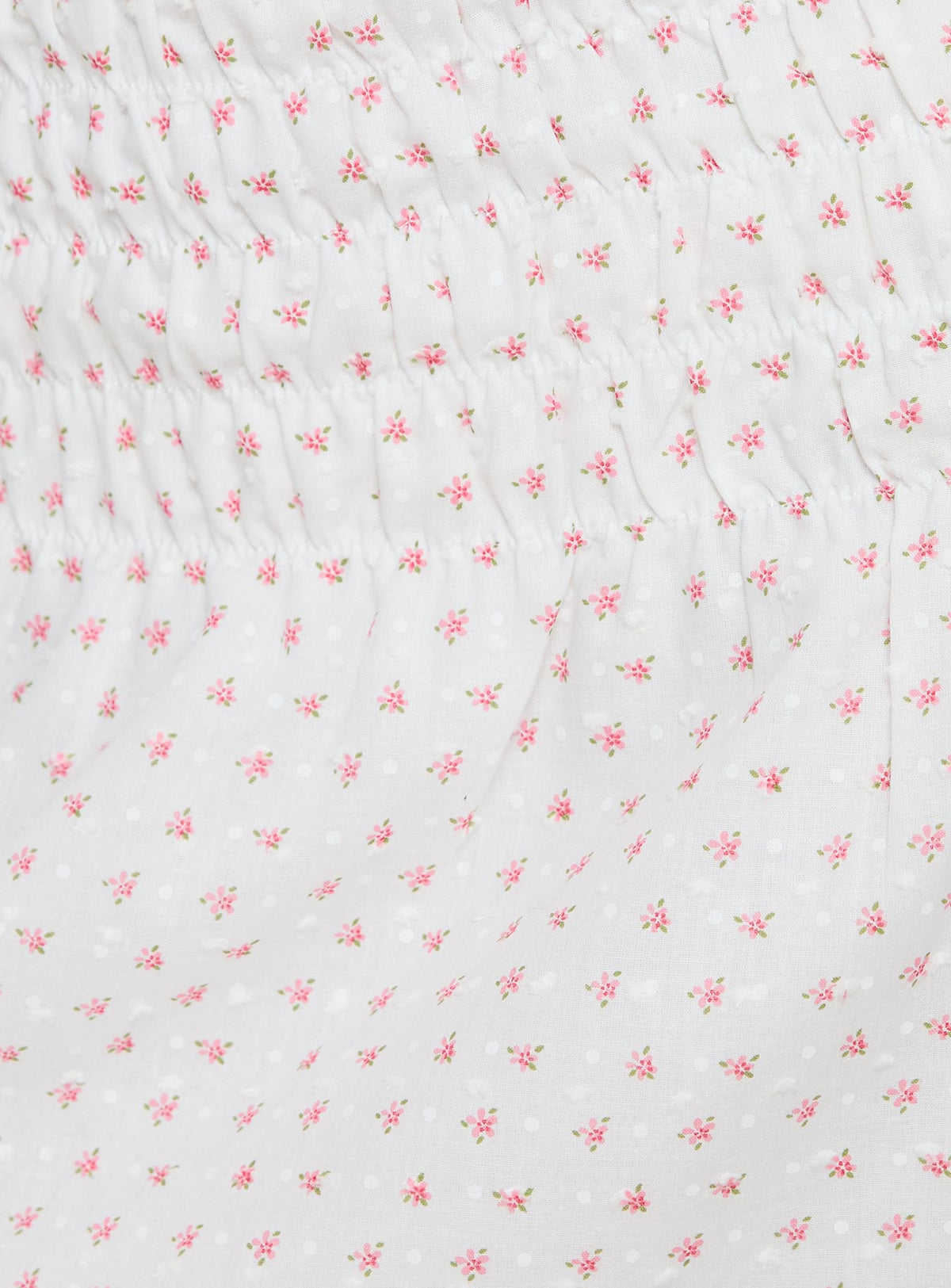 Diji Mini Skirt White / Red