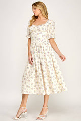 Bloom In Love Midi Dress RESTOCK