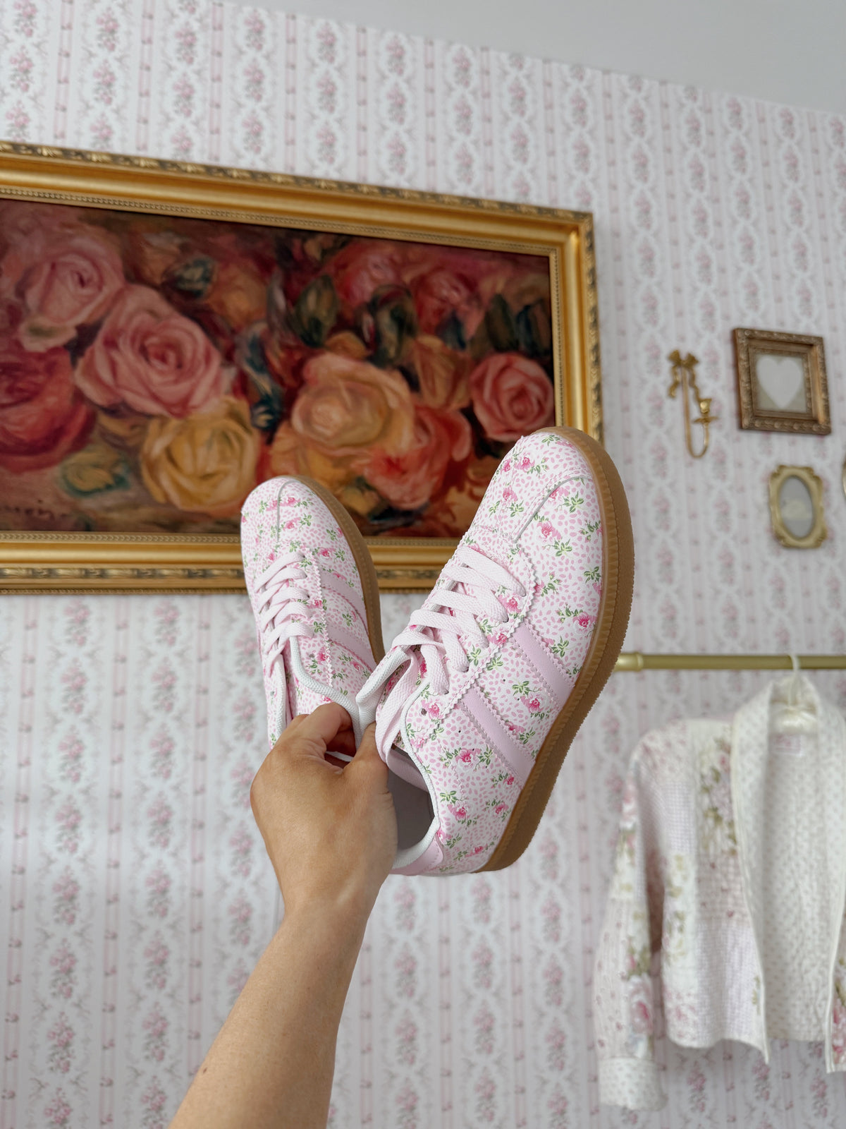 Shabby Chic Coquette Sneakers
