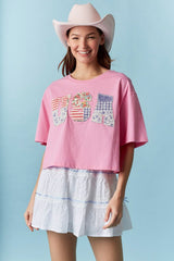 COQUETTE IN THE USA TEE ππΊπΈ