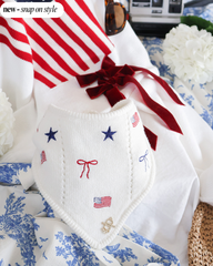 PATRIOTIC DOG BANDANA | VINEYARD BELLE