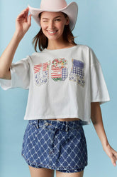 COQUETTE IN THE USA TEE 🎀🇺🇸
