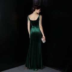 Avery Good Quality Velvet Formal Dress