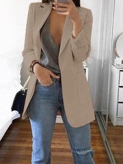 Blazers Lapel Slim Pocket Temperament Blazer