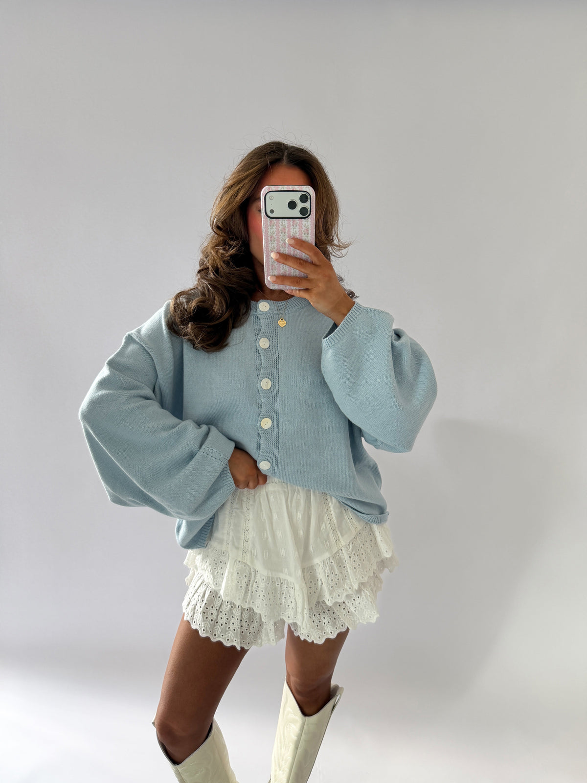 Blue Cloud Cardigan