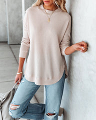 Erickson Cotton Blend Thermal Top - Natural
