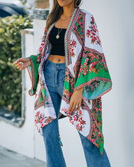Fitzpatrick Floral Printed Kimono