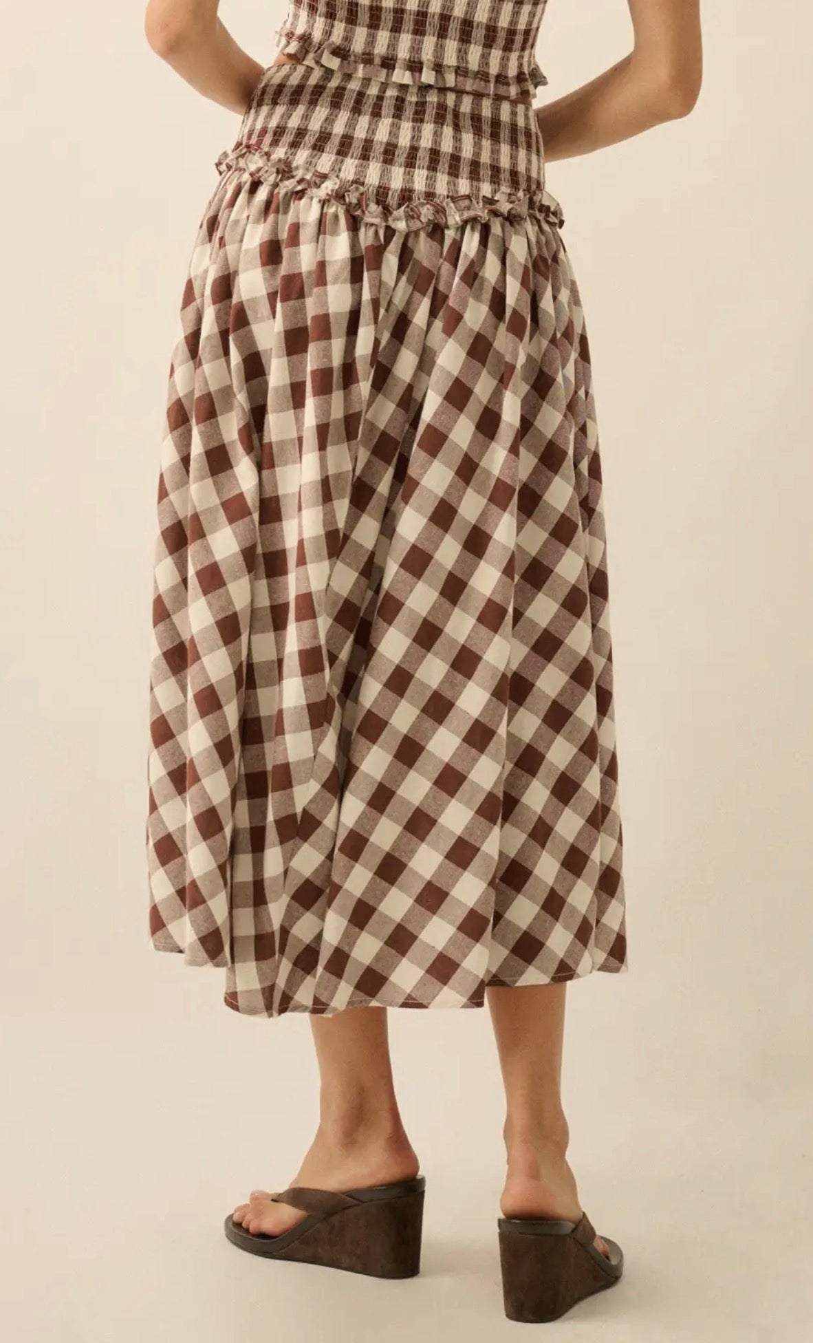 Afternoon Market Midi Skirt Set