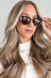 Errand Chic Squared Cat Eye Sunglasses (Multiple Color Options)