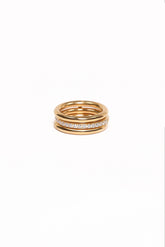 Domitia Ring Set - Gold