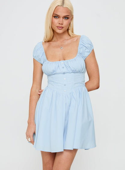 Christabelle Mini Dress Blue
