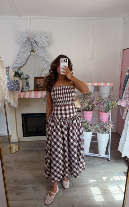Afternoon Market Midi Skirt Set