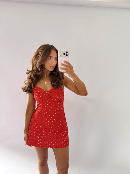 July Darling Dot Dress
