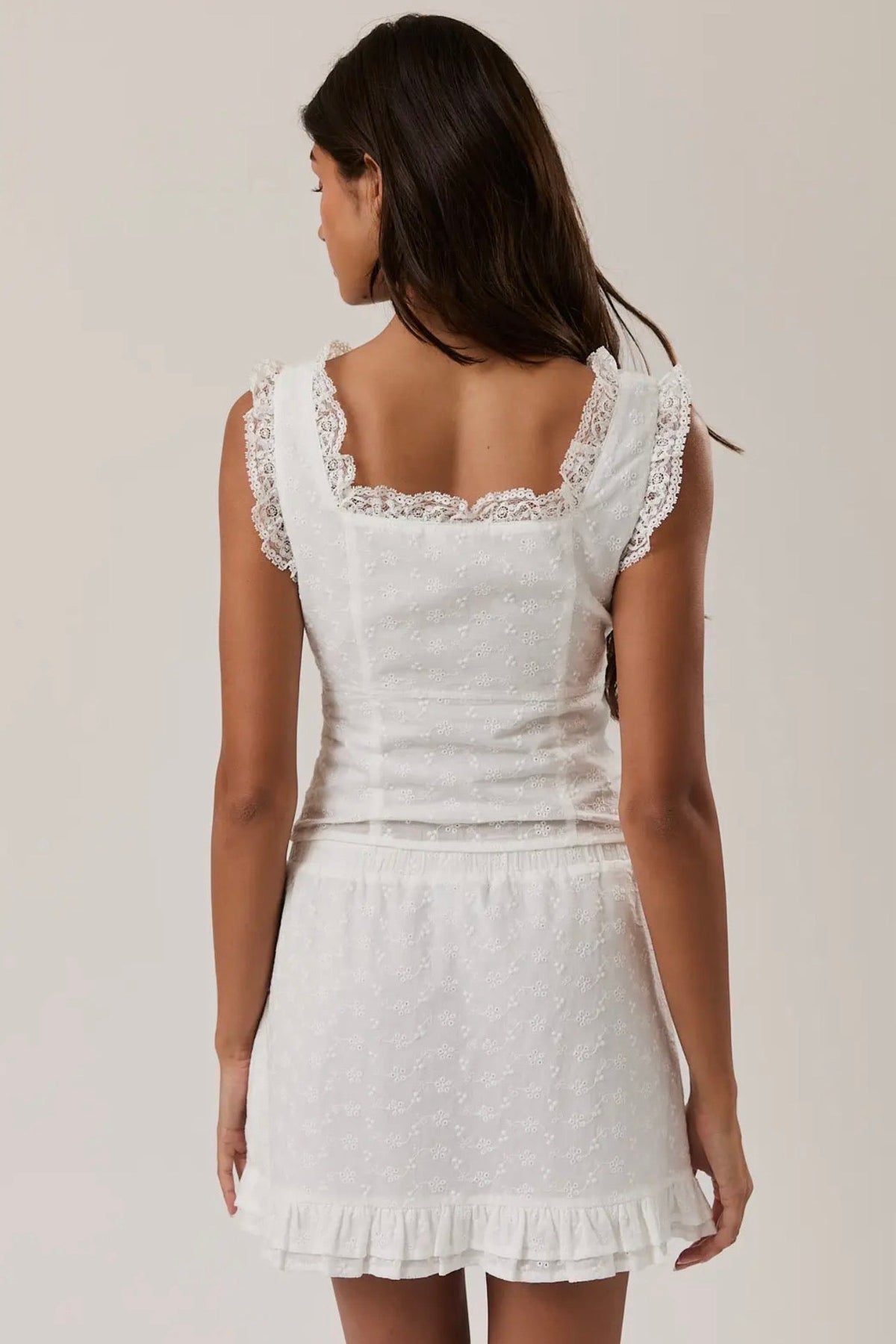 Yacht Club Eyelet Top