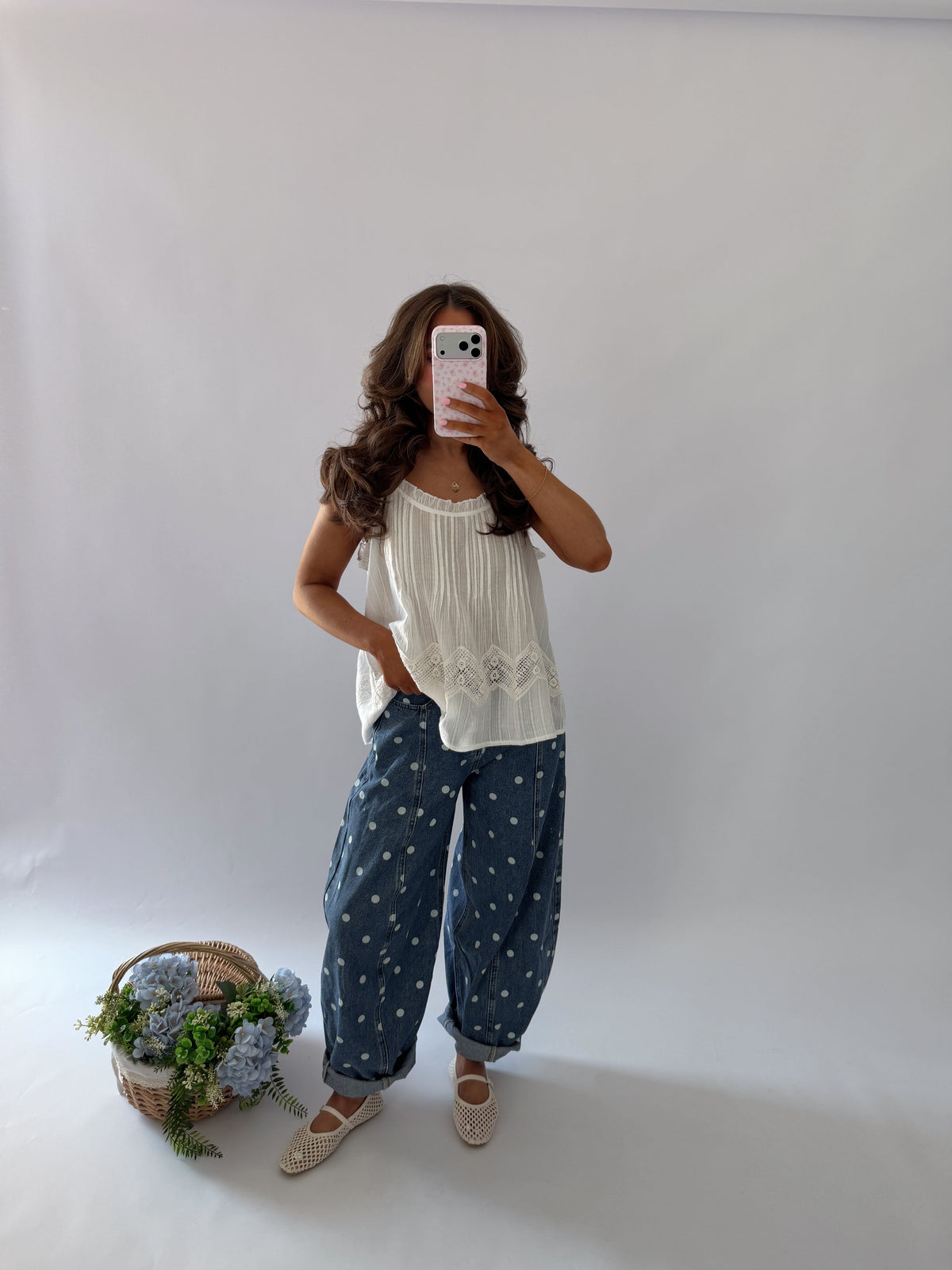 Barn Dot Barrel Jeans