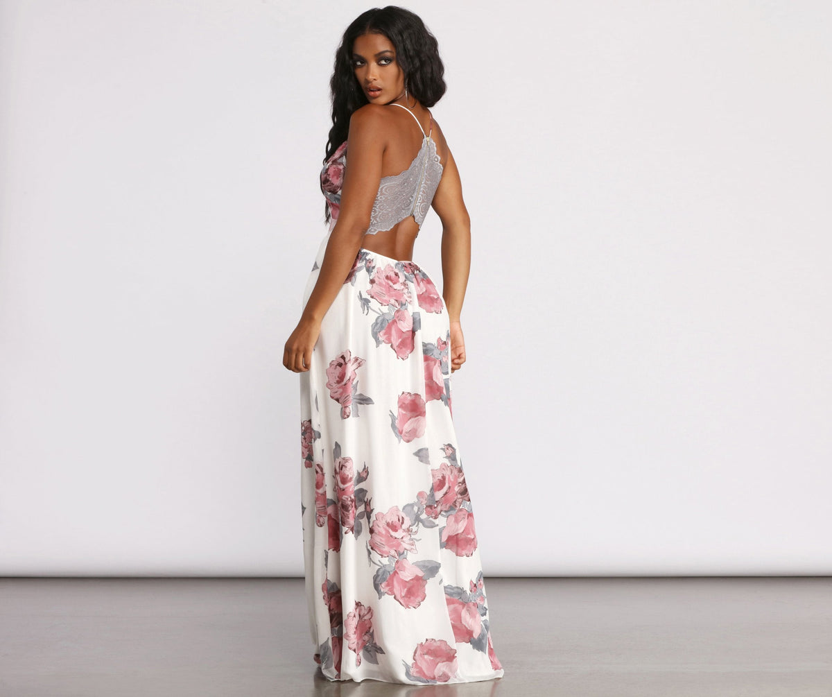 Bloom With Beauty Maxi Dress