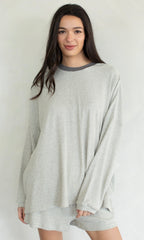 Cozy Beach Nights Crew (Grey)