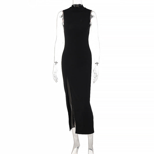 Addie Formal Open Back Crepe Dress
